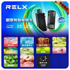 【10種口味】Relx Creator 積木系列22000 Puffs煙彈｜專機專用｜原廠正品
